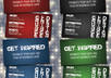 custom design 4 double sided business cards with your info