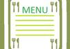 create your reception menu document for your festive event