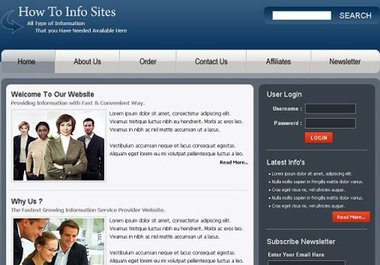 send you 5 Stylish Web Templates big1
