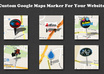 make you a custom google map marker for your website