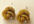 make you a pair of rose earrings in light coffee brown color