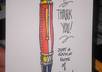 illustrate a pencil with your name on it