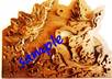 photo Logo  art handmade OnThe teak wood 5 view small1