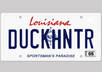 create 2pcs Novelty Personalized Louisiana License Plate with your name/ company name