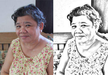 digitally sketch YOU or your friend or family big1
