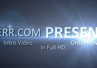 create a professional looking short intro video in full HD with your text big1