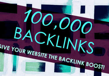 do 100k+ backlink for website or blogger, more traffic big1