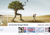 make a Facebook Timeline cover with maching tab images and profile image