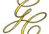 create your monogram with your initials intertwined