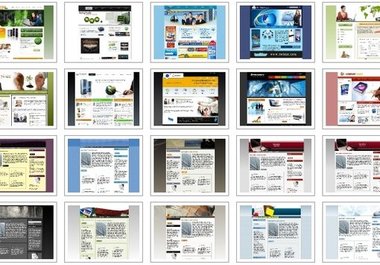 give 20 Website Templates big1