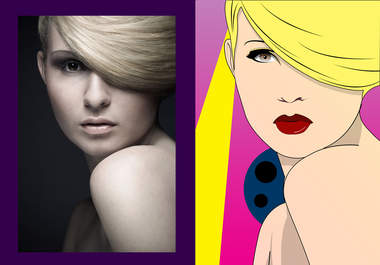 turn your photo into a colored version of my Nagel artwork big1