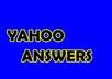 create your yahoo answer account level 2