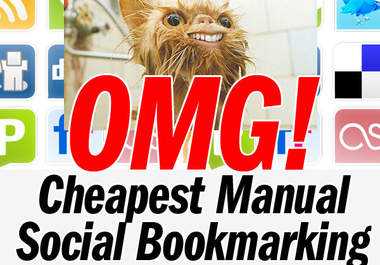 submit 115 social bookmarking submission including 15 high pr social bookmarking submission and Sharing your site our followers big1