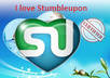stumble and give 50 Stumbleupon likes + 15 retweets to your url