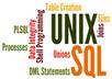 develop/debug oracle pl/sql, linux/unix shell scripts, requiring about an hour,