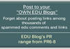 give you the Exact Url to a PR6 to 8 EDU blog Where You Can Post your Links There Again and  Again small1