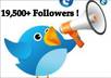 Twitter follow