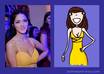 draw an awesome cartoony portrait after a picture