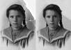 restore and repair damaged old photo