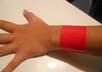 make three flat bracelets out of duct tape small1