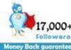 increase 17000 Damquick speedy twitter followers add to your account just 5 hours without needing pass super express delivery