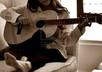 make an acoustic song, including instrumental, voice and guitar, for you small1