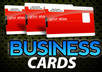 create High Resolution Business Cards Design