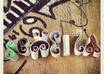 design your logo with hand made paper typefonts small1