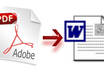 rewrite your scanned PDF document or image with up to 1000 words into ms word document