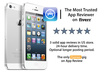 write 3 amazing app reviews for your iPhone and iPad apps