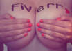 write your name or message on my boobs
