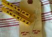 send you one of my stamped distressed tags with 2 hand painted wooden clothespins small1