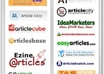 do top 20 article directory submission manually + provide votes on it small1