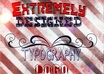 design an extremely amazing typography logo