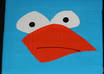 make an Angry Bird mens wallet