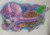 create a original drawing of anything small1