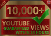 give you 10,000+ guaranteed high retention Youtube Views within 24 hours [Level 2]