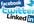 make a facebook twitter and LinkedIn account