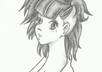sketch an Anime Head Shot of You small1